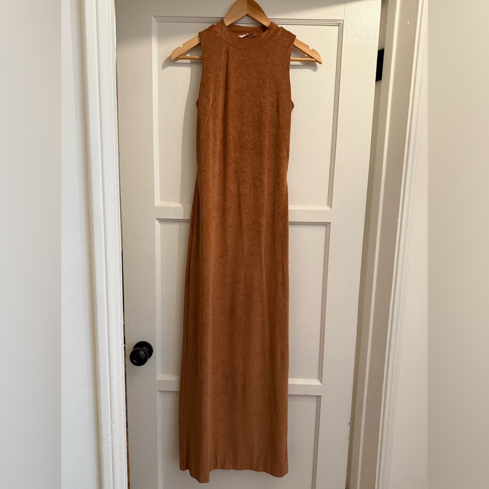 John Elliott Velvet Jersey Maxi Dress